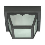 1 Light 8.25 Inch Wide Outdoor Carport Flush Mount by Nuvo - SF77-85