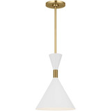 Bodhi 9W LED Pendant 14 Inch Tall and 10 Inch Wide by Visual Comfort Studio - SLP1041