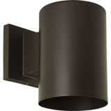 Cylinder 1 Light Outdoor Wall Lantern 7.25 Inch Tall by Progress - P5674