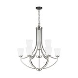Hanford 9 Light Large 2 Tier Chandelier by Generation Lighting - 3124509