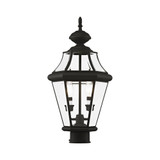 Georgetown 2 Light Outdoor Post Top Lantern 10.25 x 21 Inches by Livex  - 2264