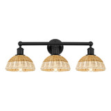 Bristol Natural II 3 Light Bath Vanity 12 Inch X 26 Inch by Innovations - 616-3W-NBD2-75