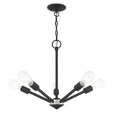 Prague 5 Light Small Chandelier by Livex - 51155