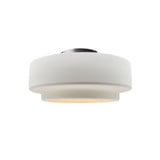 Radiance 1 Light Tier Semi Flush Mount 7 X 12 Inch Wide by Justice Design - CER-6360
