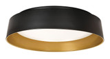 Duncan 1 Light 19.5 Inch Wide Flush Mount by AFX - DUNF20LAJUDBK