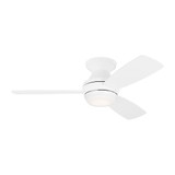 Ikon 3 Blade Ceiling Fan with Light Kit 44 Inch Wide by VC Fan - 3IKR44