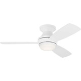 Ikon 3 Blade Ceiling Fan with Light Kit 44 Inch Wide by VC Fan - 3IKR44
