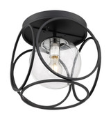Aurora 1 Light 13 Inch Wide Flush Mount by Nuvo - 60-69FM