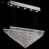 Contemporary 5 Light Oversized Chandelier by James Moder 40719S - 40719S