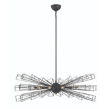 Dendelio 10 Light Chandelier 14 Inch Tall and 24.5 Inch Wide by Eurofase - 46761