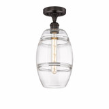 Vaz 1 Light 8 Inch Wide Semi Flush Mount by Innovations - 616-1F-G557-8