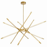 Oskil 6 LED Light Oversized Chandelier by CWI - 1375P43-6-101