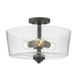 Rowe 3 Light 15 Inch Wide Semi Flush Mount by Acclaim - IN61104