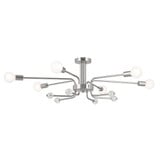 Ocala 6 Light 24.25 Inch Wide Flush Mount by Kichler - 52602