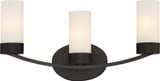 Denver 3 Light Vanity Light by Nuvo - 60-623