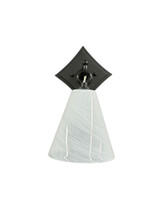 1 Light Wall Sconce 12.5 Inch Tall and 7.5 Inch Wide by House of Troy - WL311