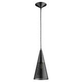 1 Light Small Pendant 13 Inch Tall by Quorum - 1316