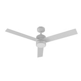 Santo 3 Blade Flush Ceiling Fan with Light Kit 15 X 52 Inch Wide by AFX - SNTN523LA