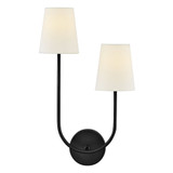 Cora 10W 2 LED Left Wall Sconce 22 Inch Tall and 12.75 Inch Wide by Lark - 84262