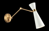 Blaze 1 Light Wall Sconce 13 Inch Tall by Matteo - S09621