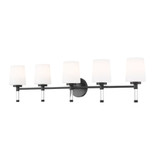 Henri 5 Light Bath Vanity 10.25 Inch Tall and 42 Inch Wide by Z Lite - 7700-5V