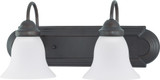 Ballerina 2 Light Vanity Light Fixture by Nuvo - 60-60-2BV-18