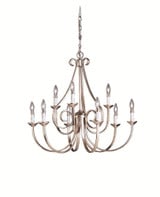 Dover 9 Light Large Chandelier by Kichler - 2031