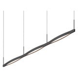 Ola 36W 3 LED Pendant 7.5 Inch Tall and 82 Inch Wide by Sonneman - 22QCL03120PHA