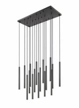 Forest 85W 17LED Linear Chandelier 23.75 Inch Tall X 18 Inch Wide By Z-Lite - 919MP24-17L
