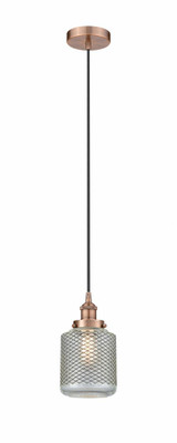 Stanton 1 Light Industrial Mini Pendant by Innovations - 616-1PH-G262