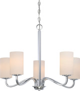 Willow 5 Light Large Chandelier by Nuvo - 60-505W
