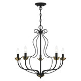 Katarina 5 Light Medium Chandelier by Livex - 42905