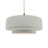 Radiance 1 Light Tier Pendant 6 Inch and 16.25 Inch Wide by Justice Design - CER-6545