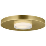 Castor 25.3W 1 LED 17.1 Inch Wide Flush Mount by Visual Comfort Modern - 700FMCST17B-LED927