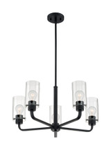 Sommerset 5 Light Medium Chandelier by Nuvo - 60-717-5C