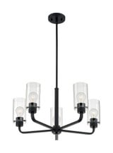 Sommerset 5 Light Medium Chandelier by Nuvo - 60-717-5C