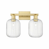 Preston 2 Light Bath Vanity 13.5 Inch Tall and 16 Inch Wide by Innovations - 716-2W-G460-7