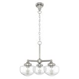 Saddle Creek 3 Light Medium Chandelier by Hunter 19358 - SCLC3