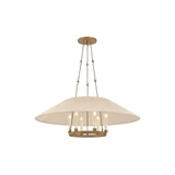 Archive 6 Light Chandelier 12.75 Inch Tall and 38 Inch Wide by Troy - F1638