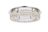 Monroe 24W 1 LED 22 Inch Wide Flush Mount by Elegant - 3503F22