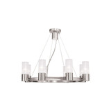 Midtown 8 Light Medium Chandelier by Livex - 50698