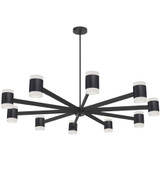 Wilson 20 LED Light Oversized Chandelier by Dainolite - WLS-48140LEDC