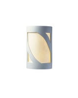 Ambiance 1 Light Large Prairie Window Outdoor Wall Mount by Justice Design - CER-7355W