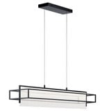 Vega 1 LED Light Modern Linear Chandelier by Elan - 84051