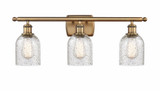 Caledonia 3 Light Vanity Light 26 Inch Wide by Innovations - 516-3W-G25