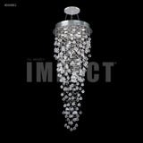 Crystal Rain 8 Light Medium Chandelier by James Moder 404CR - 404CR