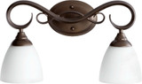 Powell 2 Light Vanity Light by Quorum - 5108-2