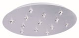 Rapidjack Thirteen Light Round Canopy by ET2 - EC85022