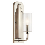 Kimrose 1 Light Wall Sconce In Art Deco Style 14 x 4.5 Inches by Kichler - 52415
