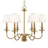 Menlo Park 6 Light Medium Chandelier by Hudson Valley - 4036